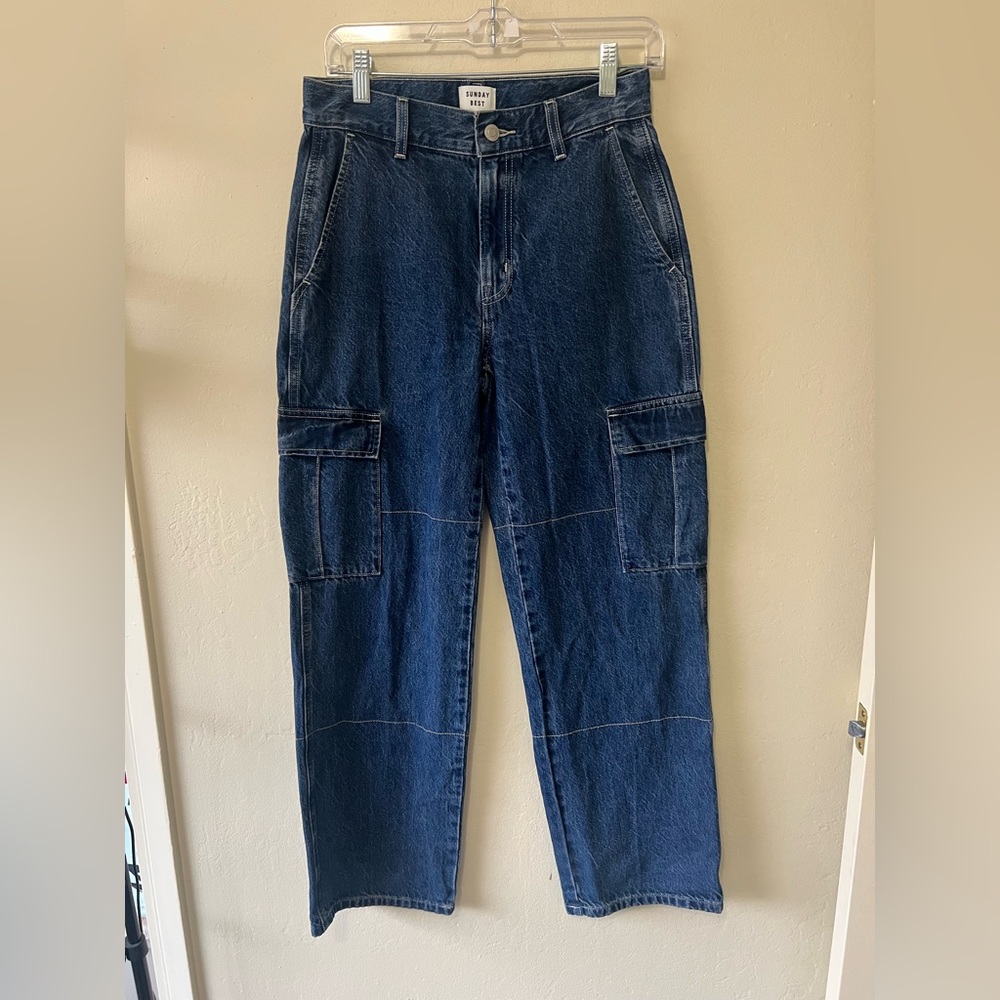 Sunday Best Dark Blue Relaxed Jeans